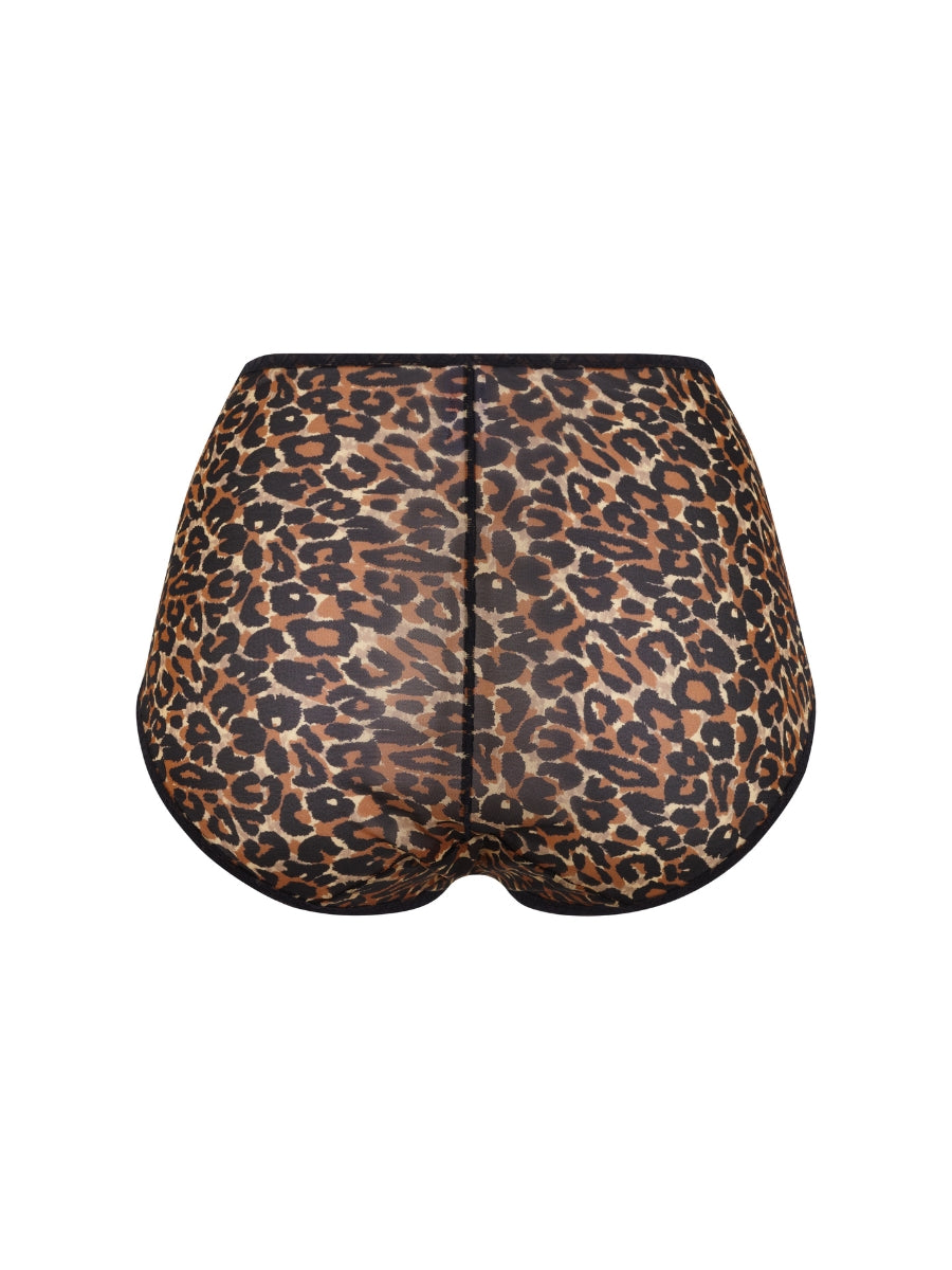 Glossies Leopard Deep Brief
