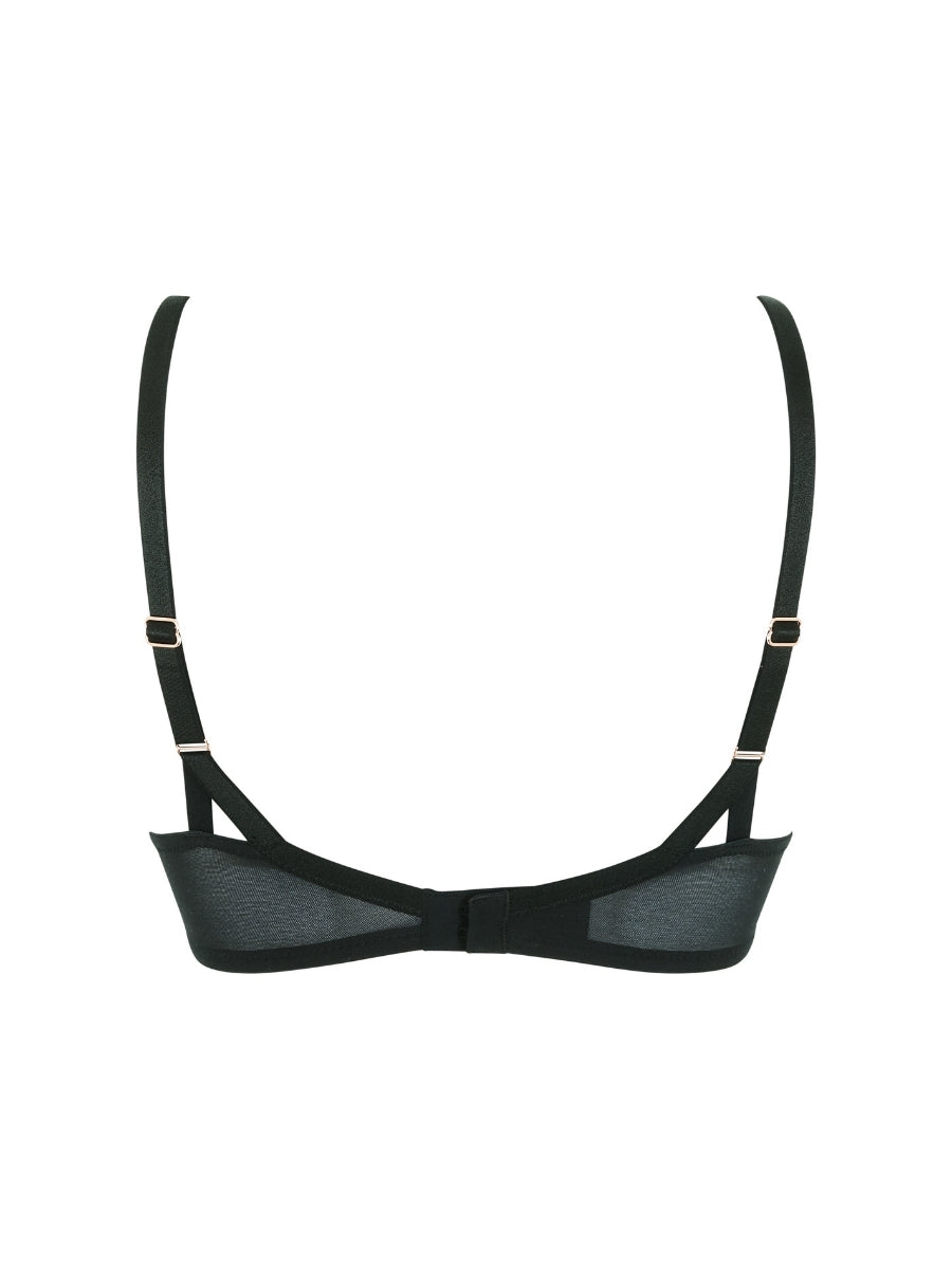 Lacage Padded High Apex Bra - Black