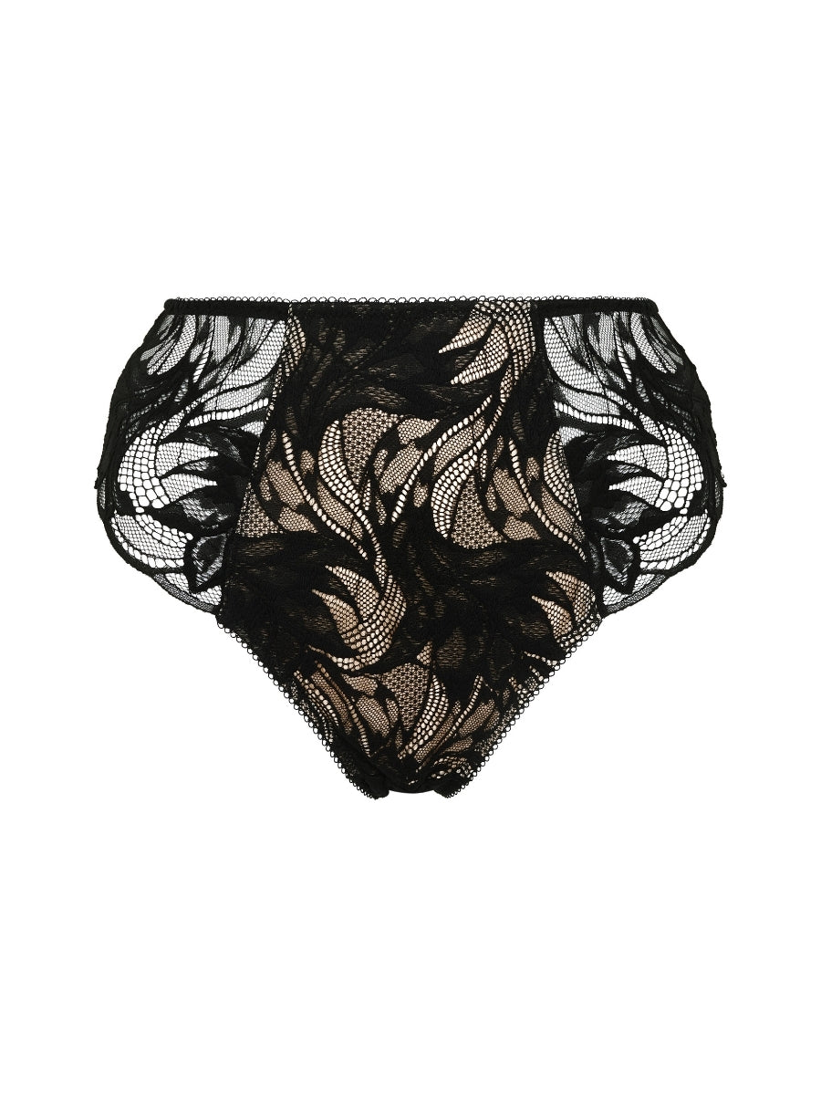 Lace Soirée High Waist Brief