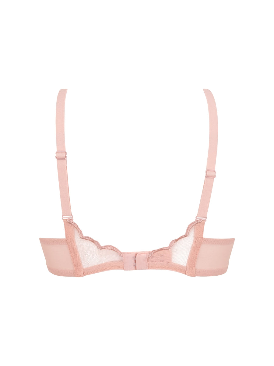 Obsession Balconette Bra - Blush