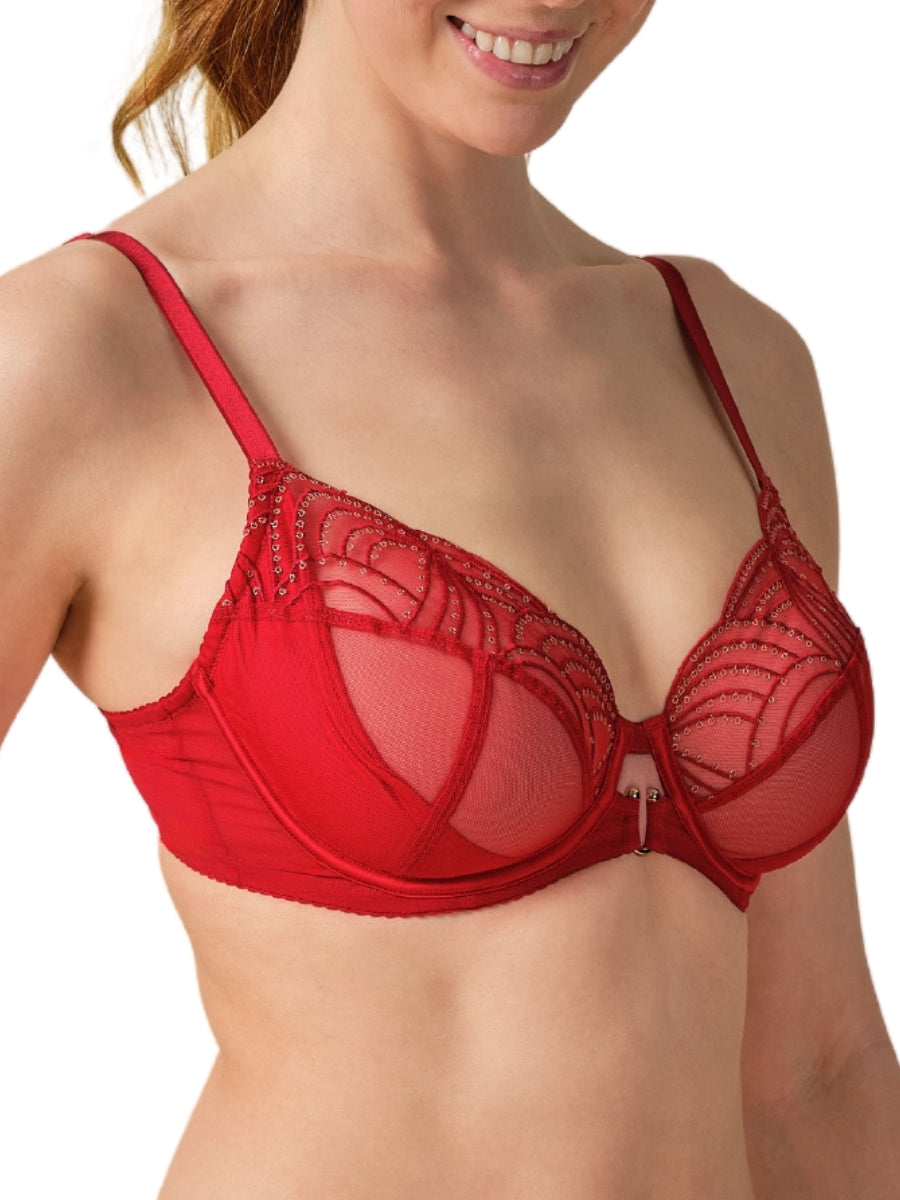 Viva Plunge Bra - Tango Red