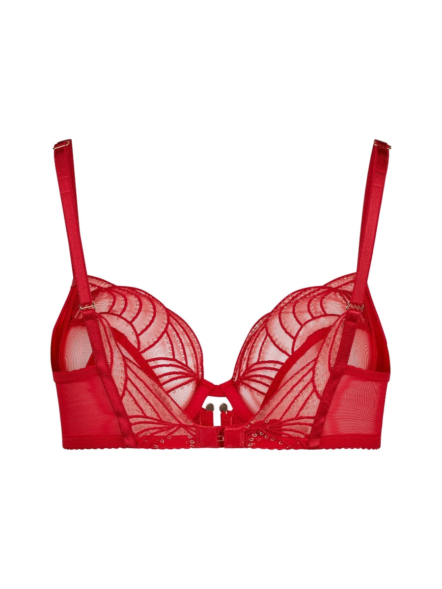 Viva Plunge Bra - Tango Red