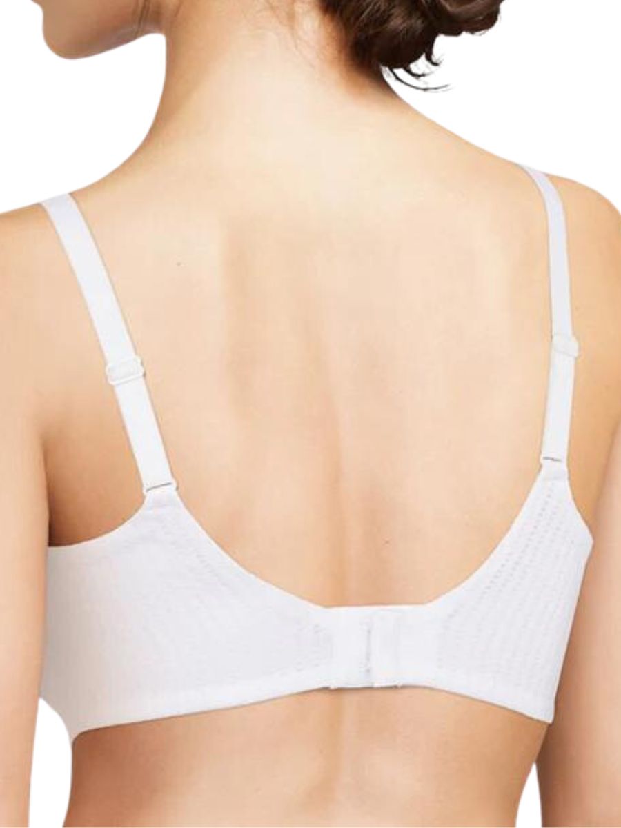 chantelle easy feel marilyn covering bra white