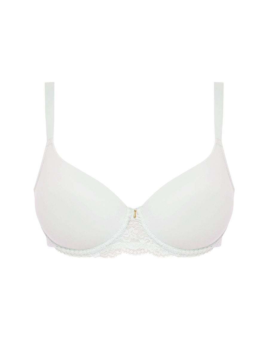 chantelle easy feel marilyn covering bra white