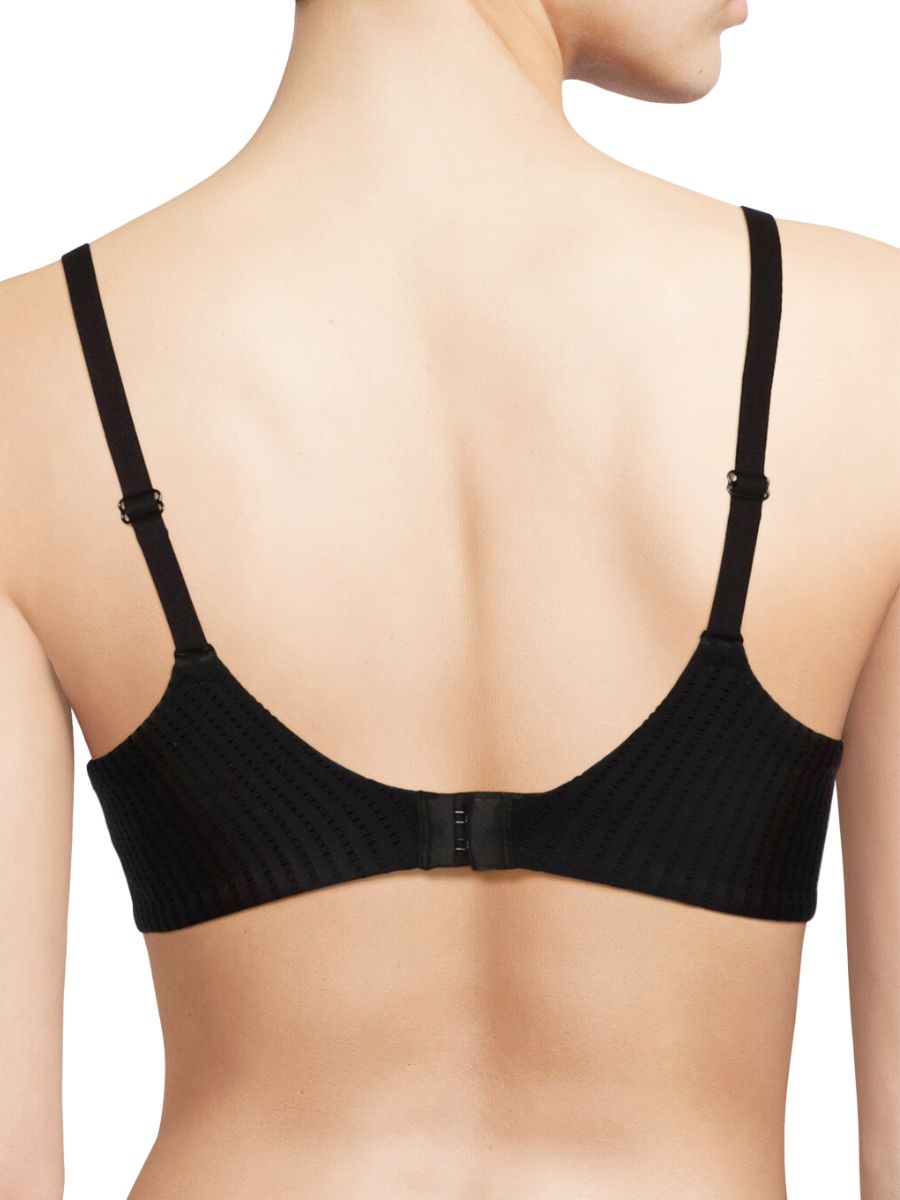 chantelle easy feel marilyn covering bra black