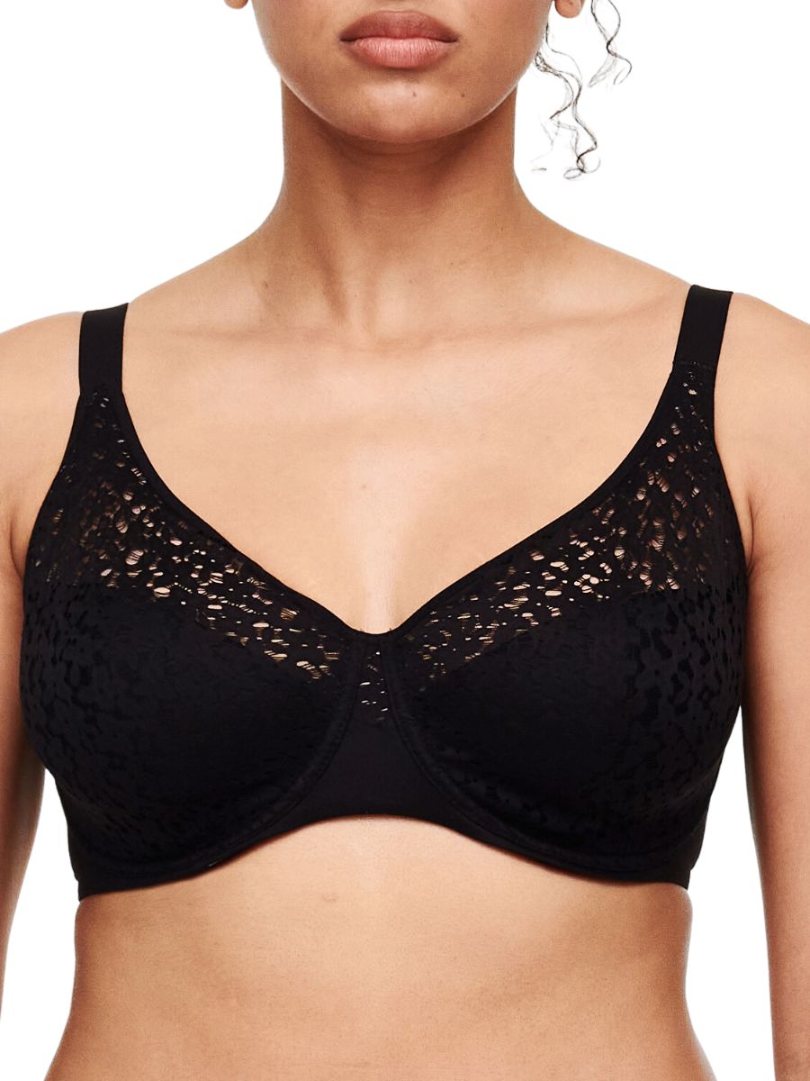 chantelle easy feel norah moulded bra black