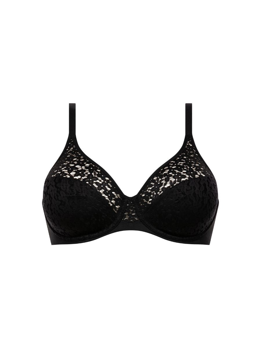 chantelle easy feel norah moulded bra black