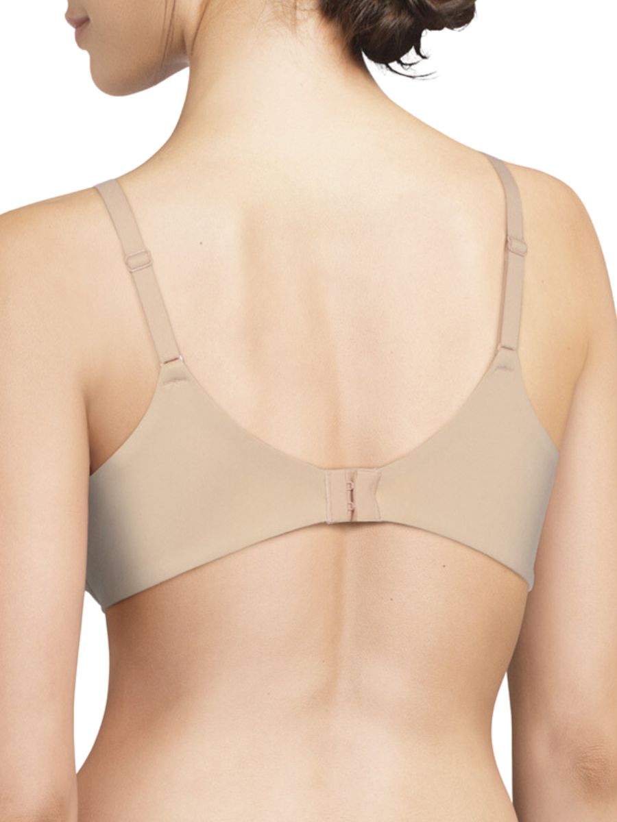 chantelle easy feel norah moulded bra golden beige