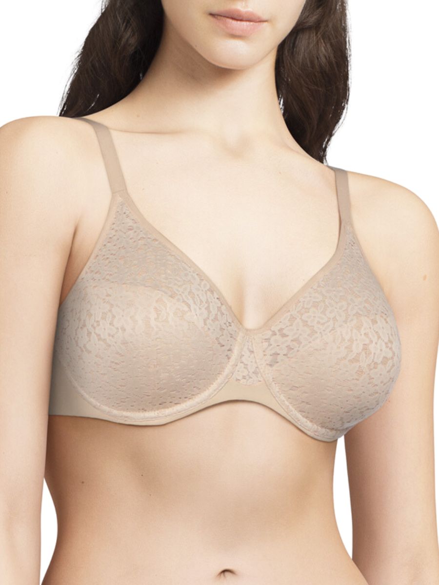 chantelle easy feel norah moulded bra golden beige
