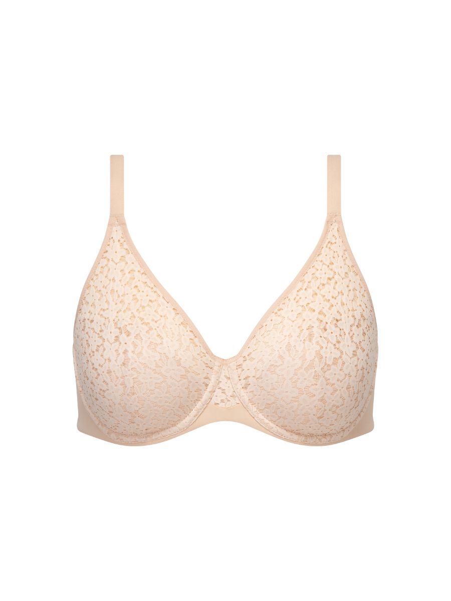 chantelle easy feel norah moulded bra golden beige