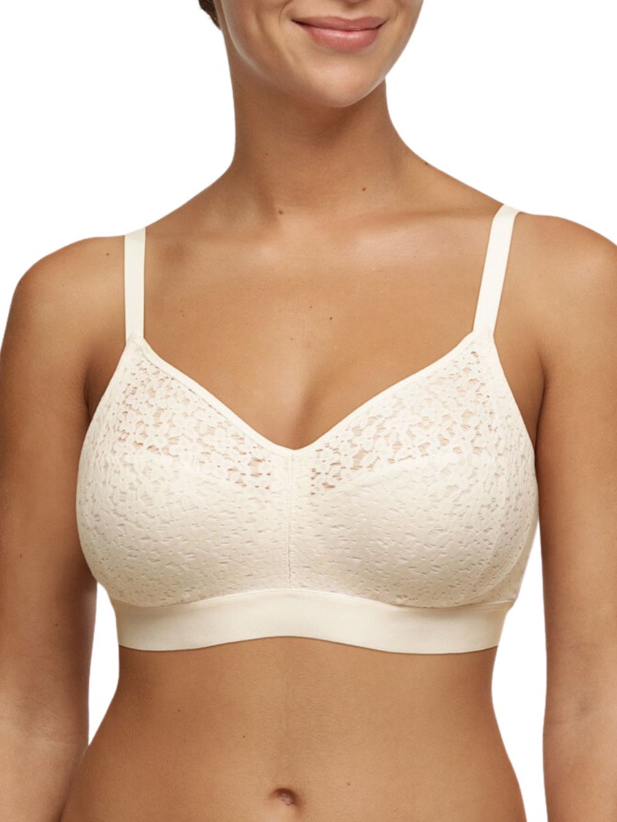 chantelle easy feel norah wirefree support bra pearl