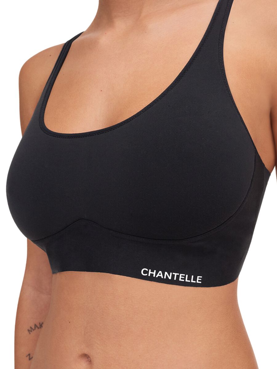 SoftStretch Magic Spacer Bralette - Black