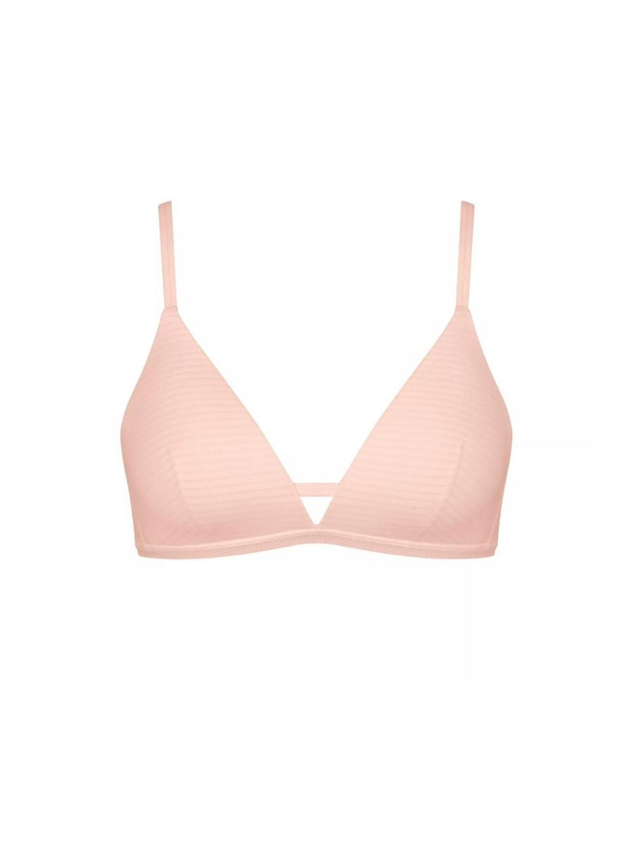 Ever Fresh Plus Plunge Bralette - V S Terracotta