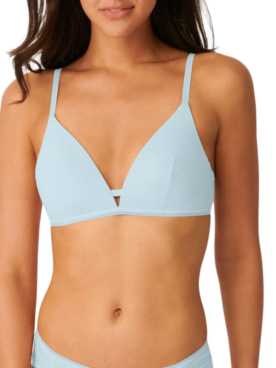 Ever Fresh Plus Plunge Bralette - Sky