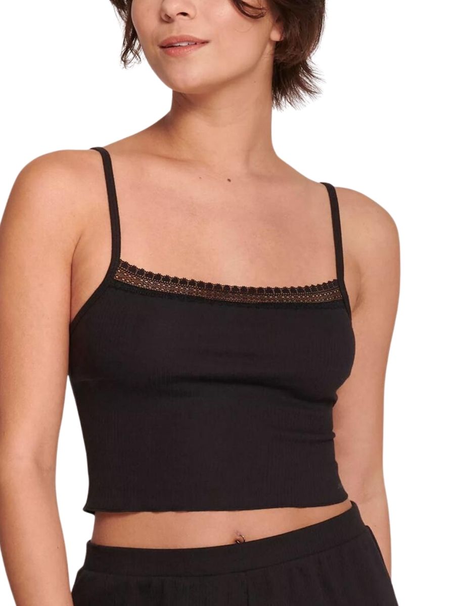 sloggi go ribbed crop top