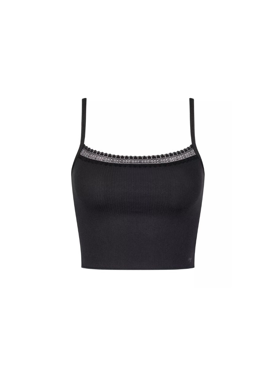 sloggi go ribbed crop top