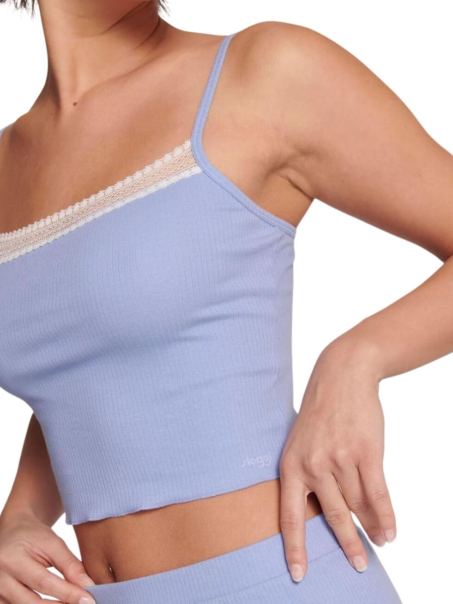 sloggi go ribbed crop top