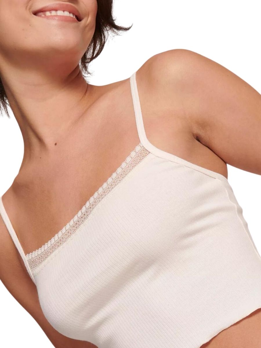 sloggi go ribbed crop top