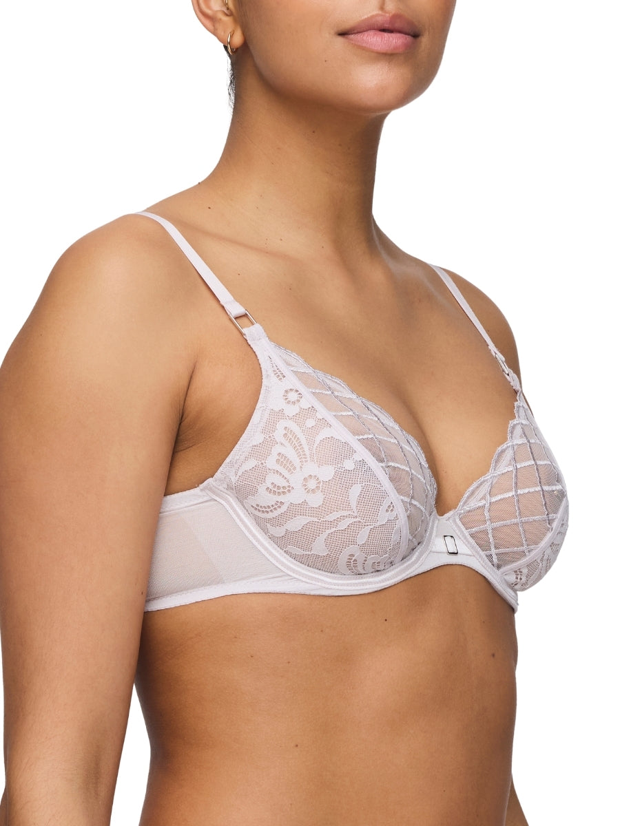 Aven Plunge Bra - Marble
