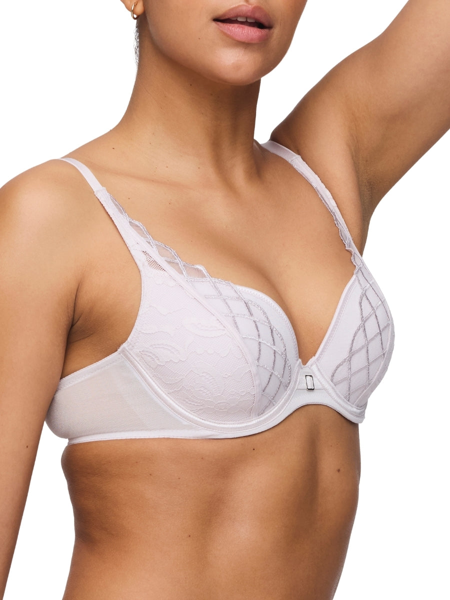 Aven Padded Heartshape Bra - Marble
