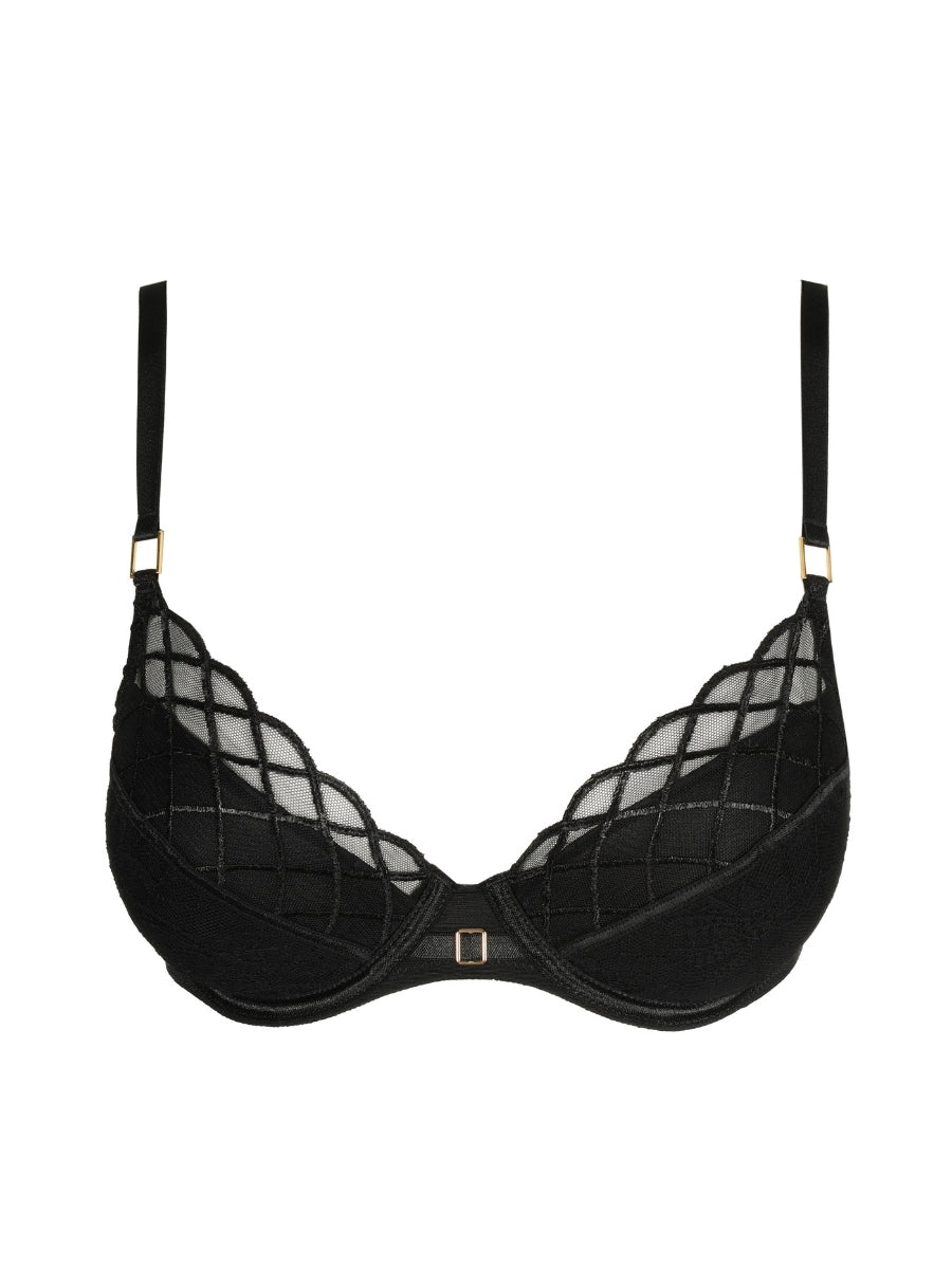 Aven Push Up Bra - Black