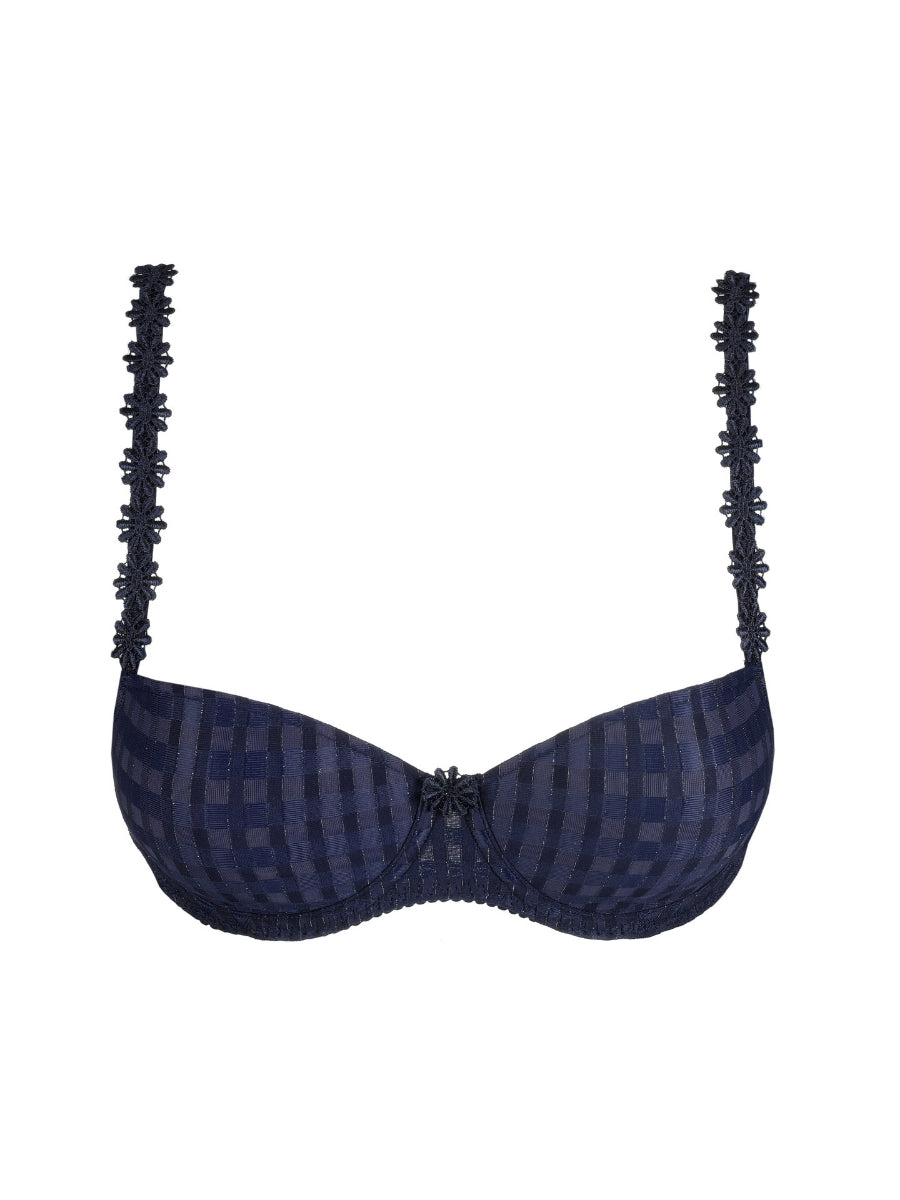 Avero Padded Balcony Bra - Velvet Blue