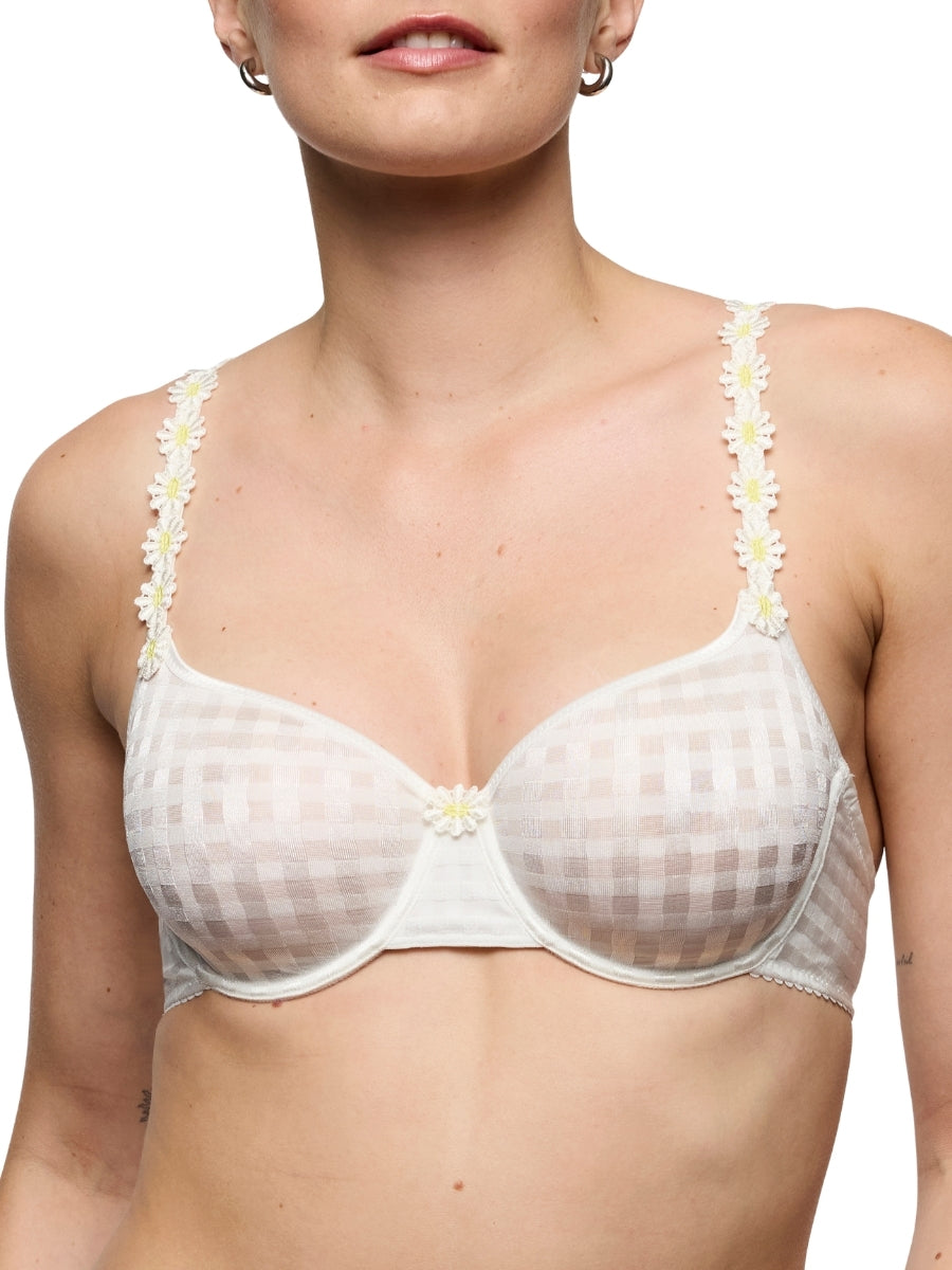 Avero Full Cup Seamless Bra - Ivory Petal