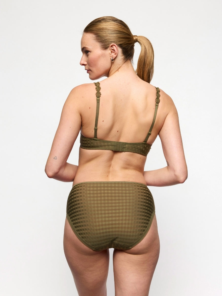 Avero Full Cup Seamless Bra - Olive