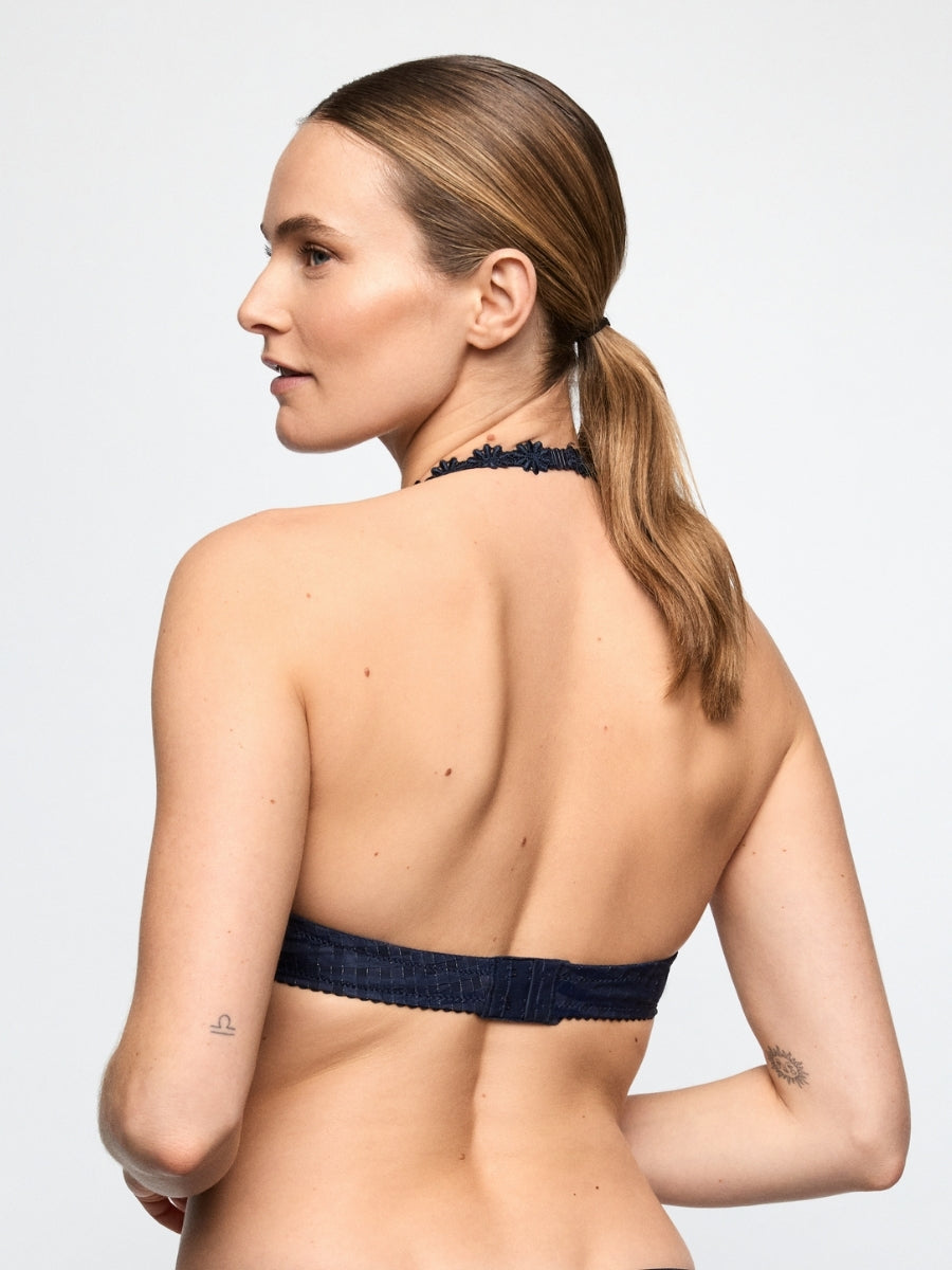 Avero Full Cup Seamless Bra - Velvet Blue