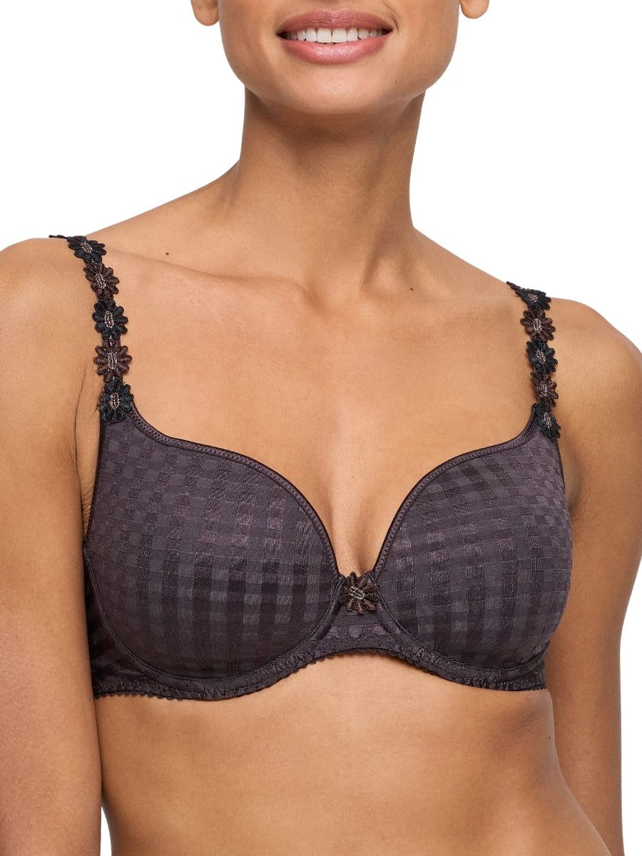 Avero Padded Heartshape Bra - Sweet Chocolate