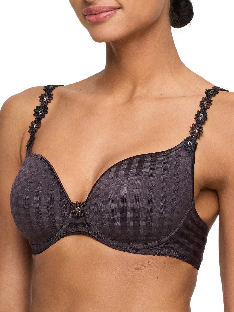 Avero Padded Heartshape Bra - Sweet Chocolate