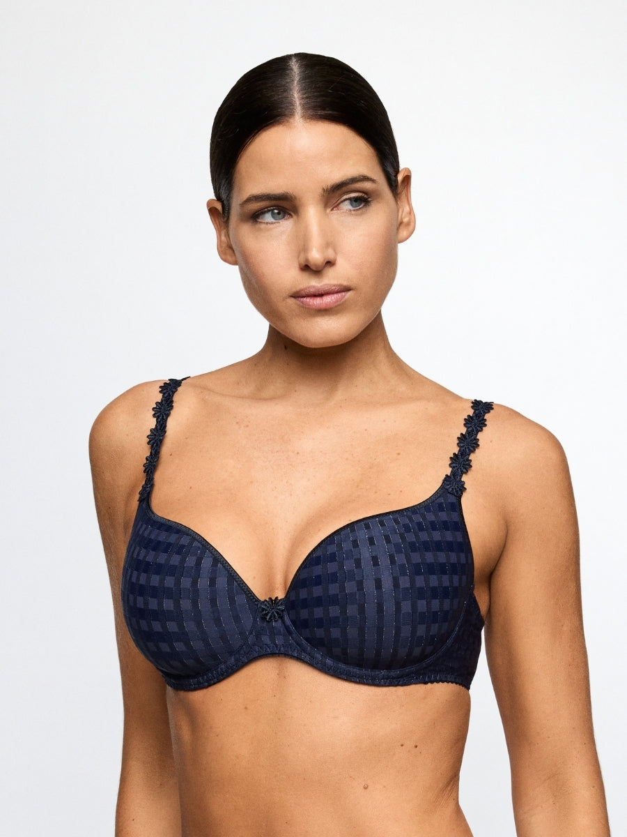 Avero Padded Heartshape Bra - Velvet Blue