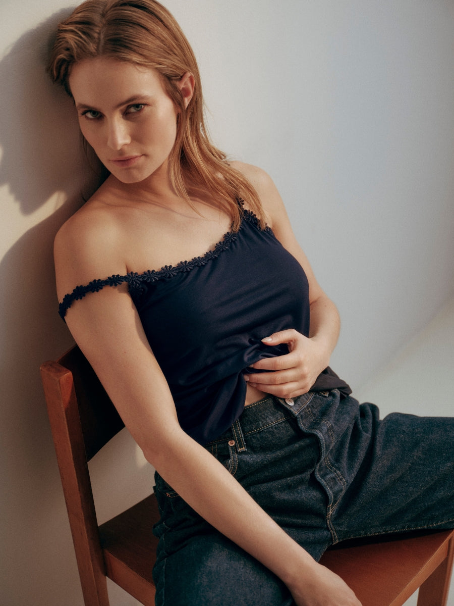 Avero Studio Cami Top - Velvet Blue