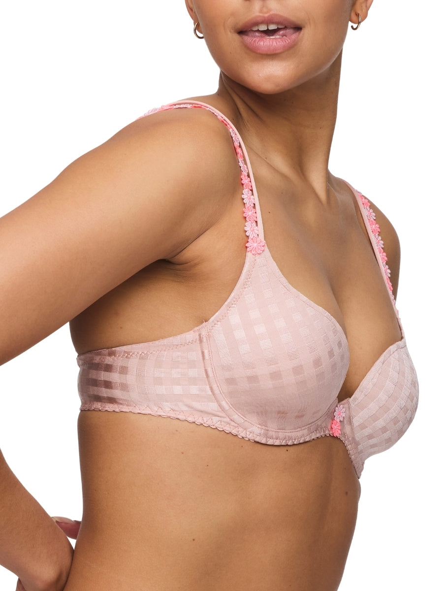 Avero Tiny Padded Heartshape Bra - Powder Rose