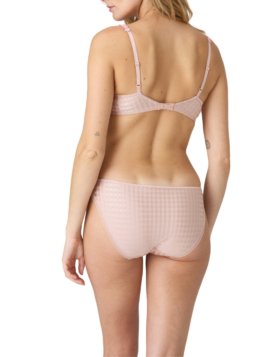 Avero Tiny Padded Plunge Bra - Powder Rose