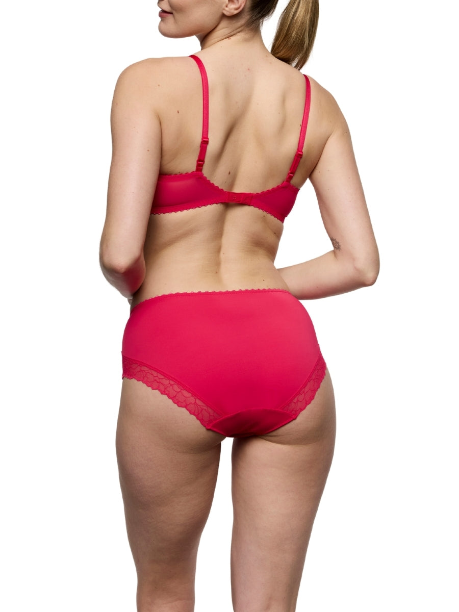 Azelie Padded Heartshape Bra - Raspberry
