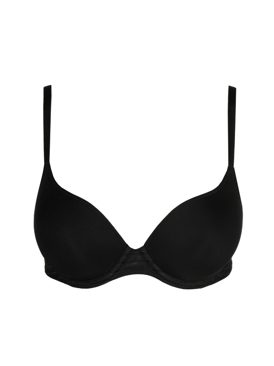 Basyl Padded Heartshape Bra - Black