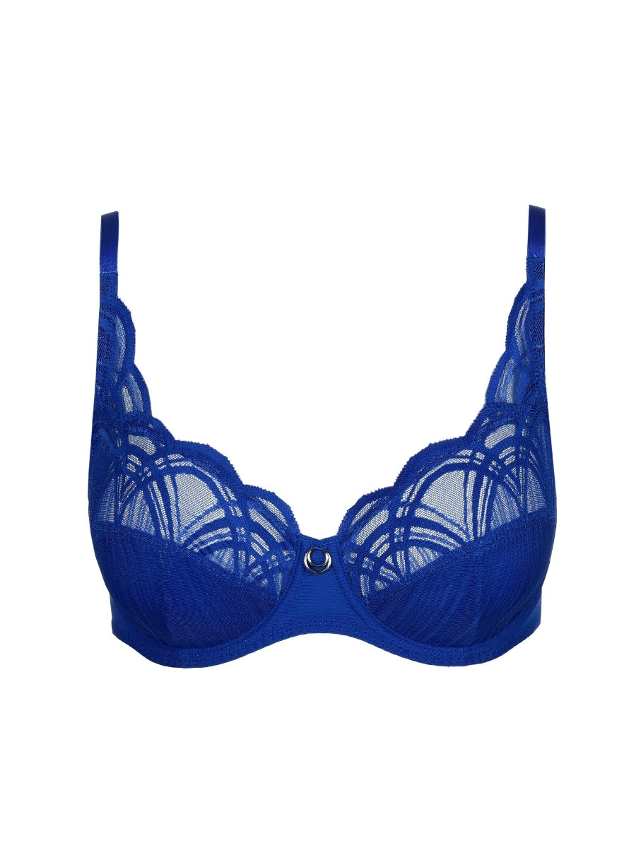 Cathia Full Cup Bra - Stylo Blue