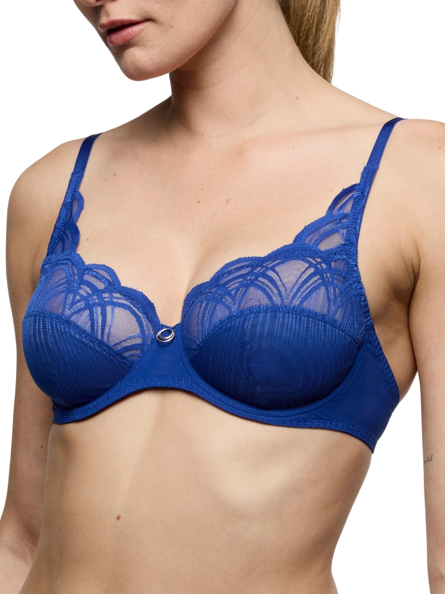 Cathia Full Cup Bra - Stylo Blue
