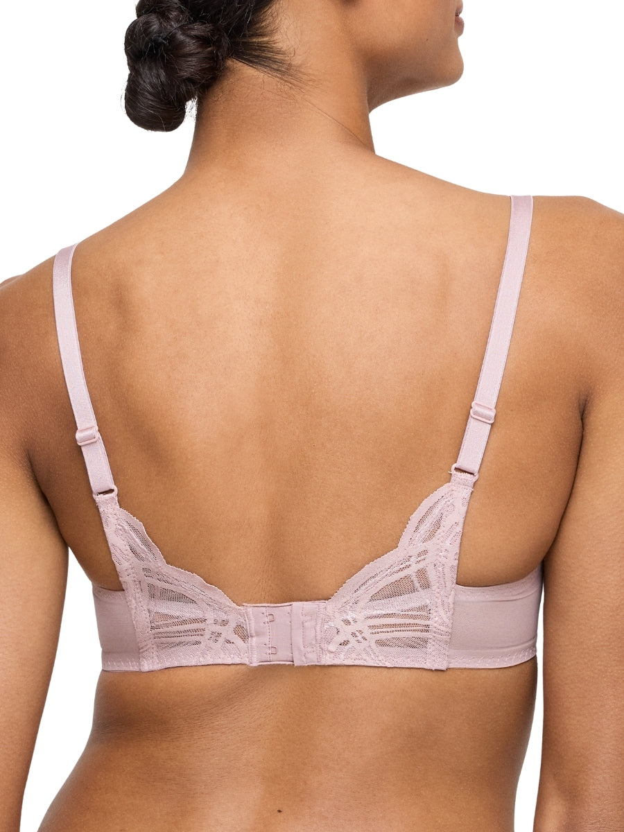 Cathia Padded Heartshape Bra - Bois De Rose