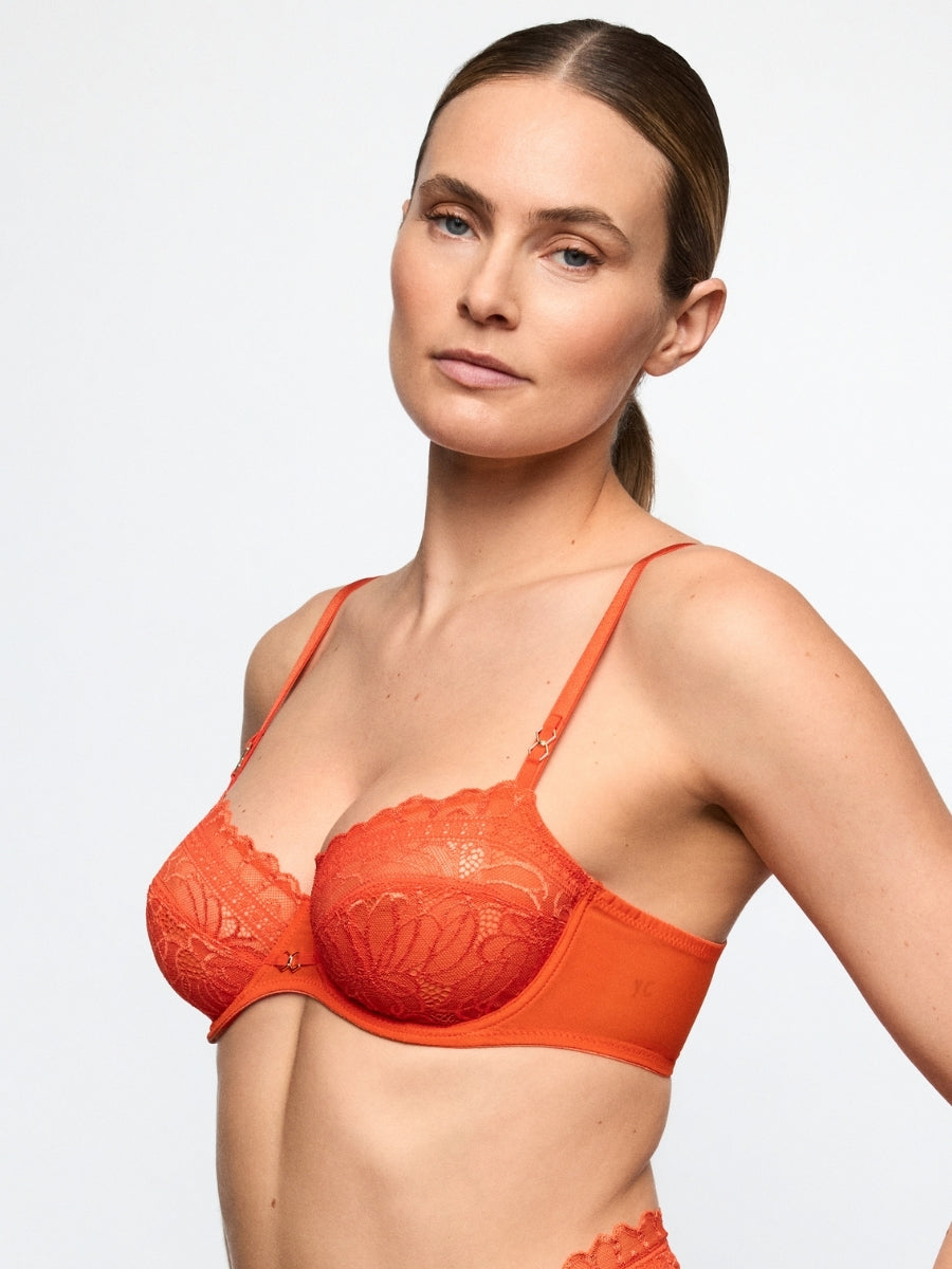 Cerina Full Cup Bra - Clementine
