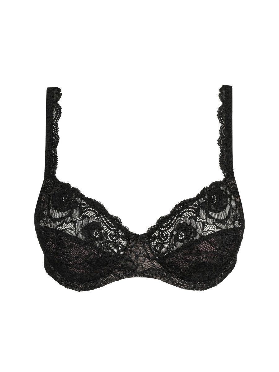 Cyrile Full Cup Bra - Black