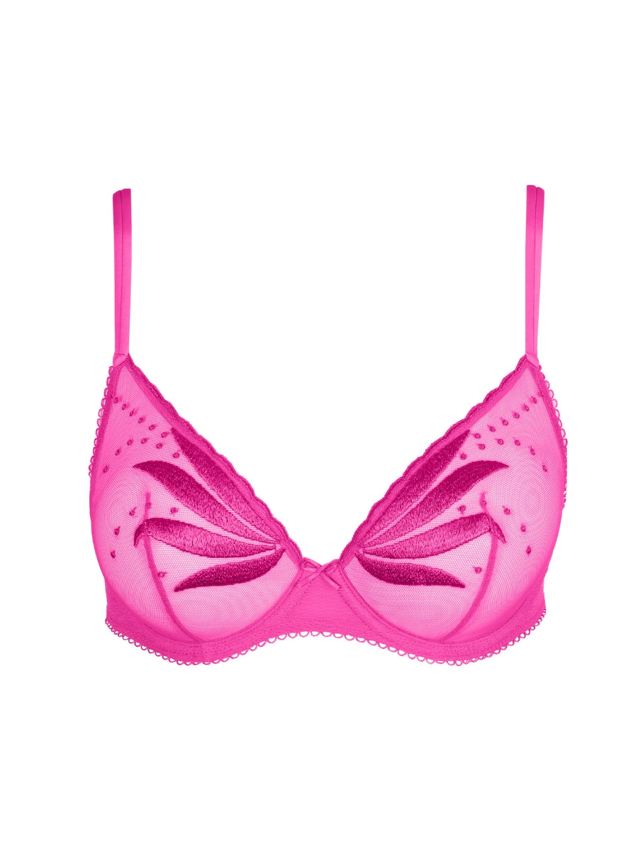 Etoile Plunge Bra - Cactus Flower