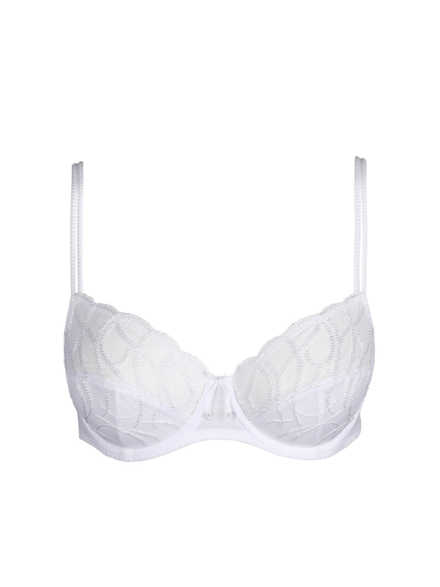 Heleen Full Cup Bra - White