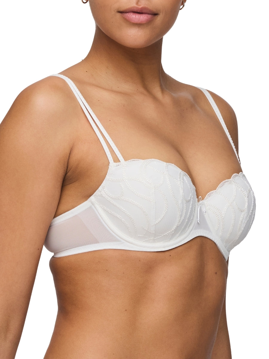 Heleen Padded Balcony Bra - Natural
