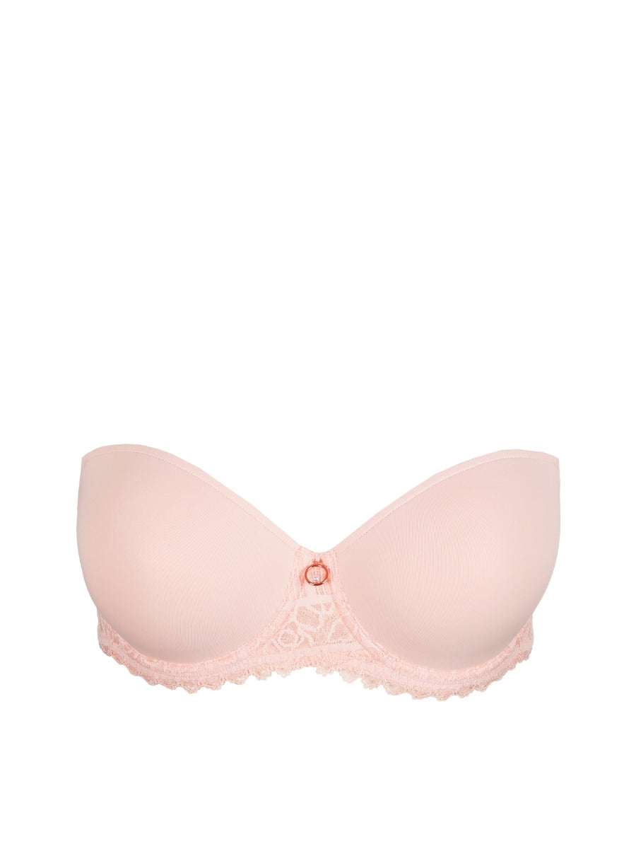 Jadei Padded Strapless Bra - Glossy Pink
