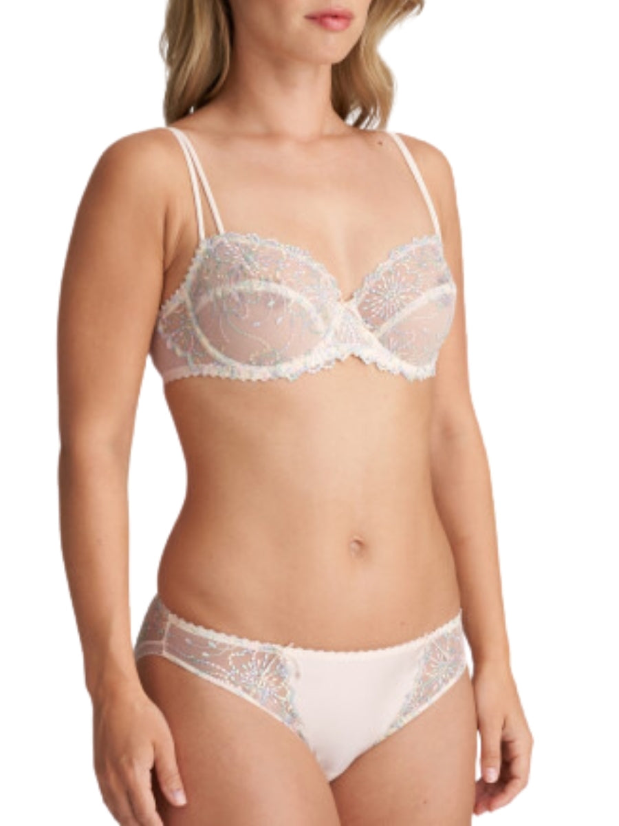 Jane Horizontal Seam Balcony Bra - Boudoir Cream