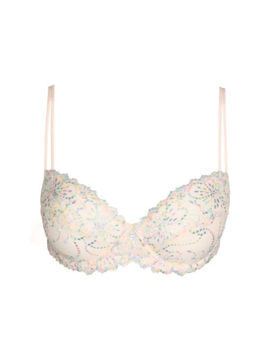 Jane Horizontal Seam Balcony Bra - Boudoir Cream