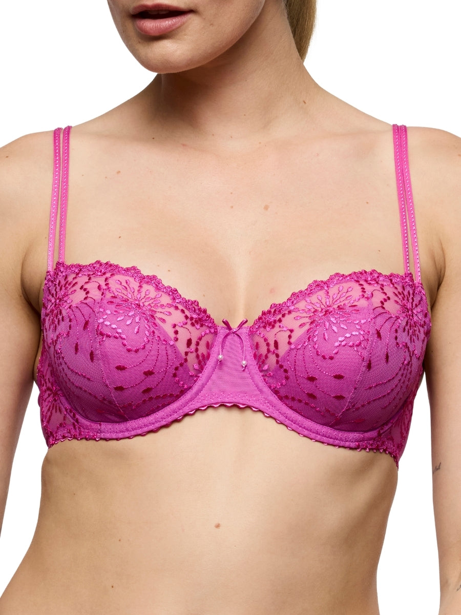 Jane Half Padded Balcony Bra - Orchid Bliss