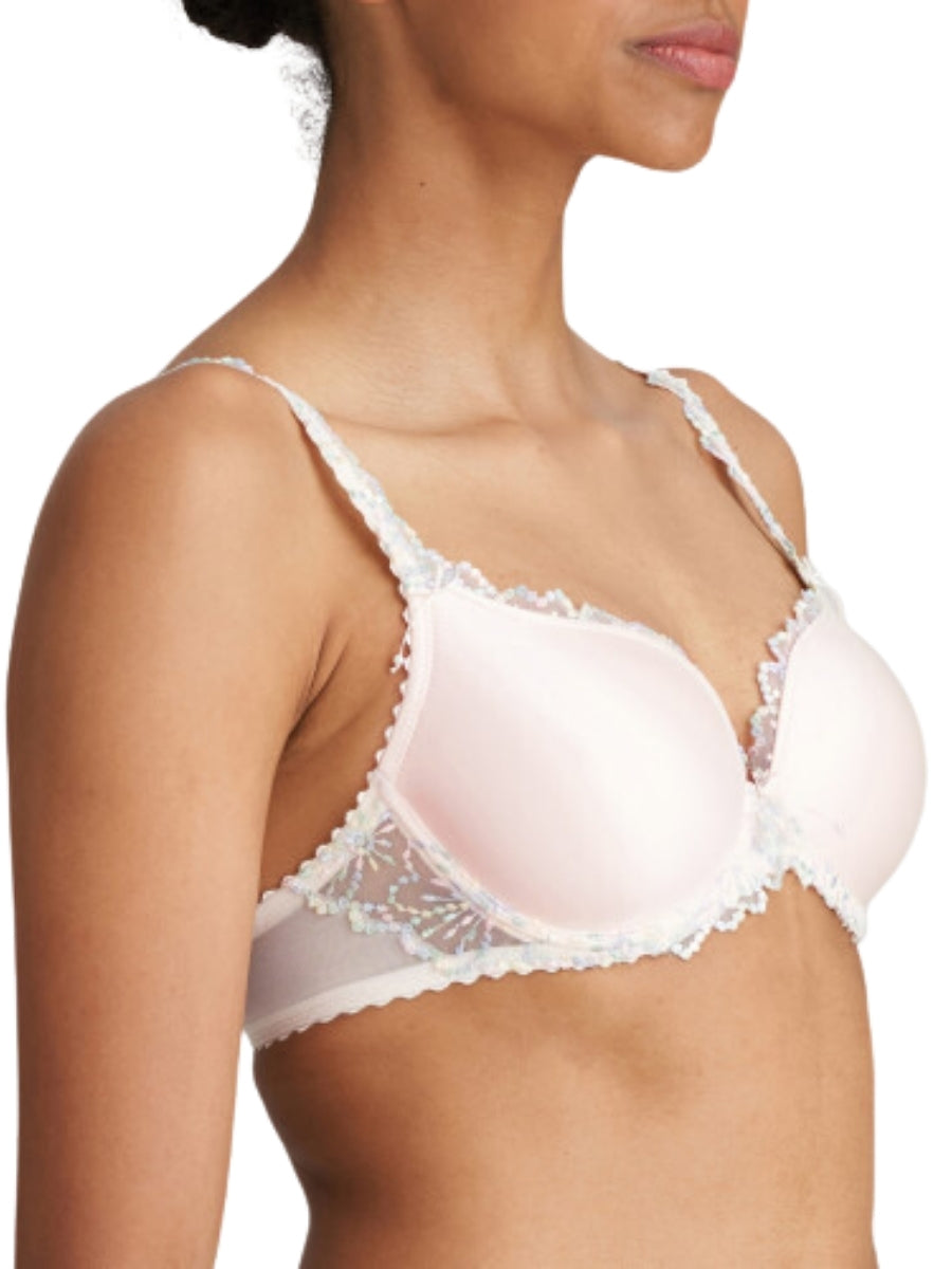 Jane Padded Heartshape Bra - Boudoir Cream